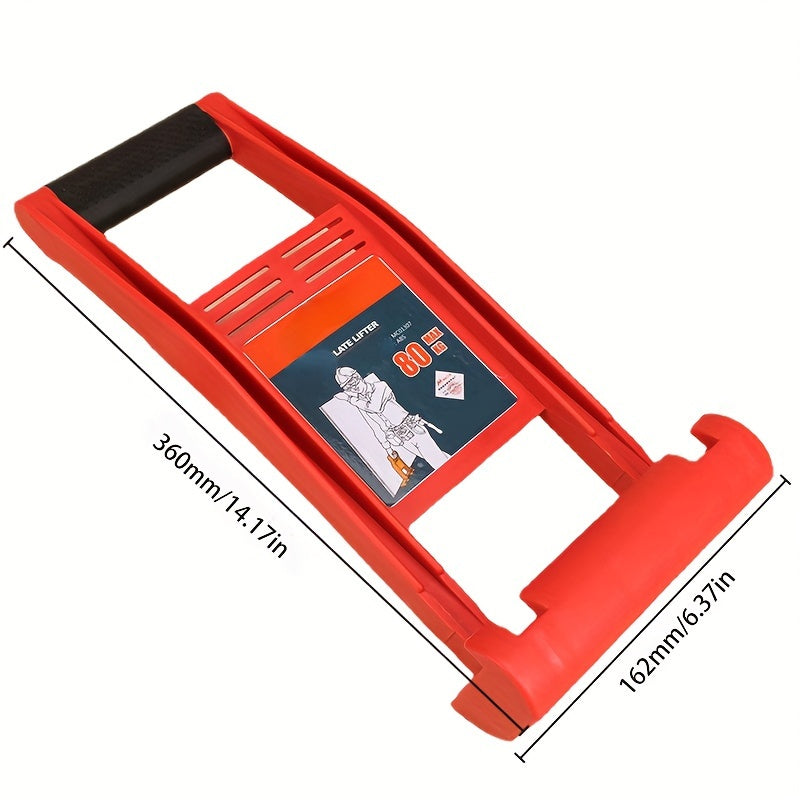 Heavy-Duty Panel Carrier Tool - 80kg/176lbs Capacity Construction, with Comfort Grip Pliers - Rustproof, for Drywall, Plywood, Wooden Boards, Bedspreads - Ideal for Contractors, Builders, DIY Projects - Durable Plastic Constr