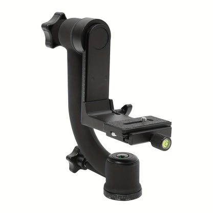 360 Degree Panoramic Gimbal Tripod Head, Panoramic Boom Cradle Head, Panoramic Gimbal Tripod Head, Wideangle Shooting, Panoramic Photography, Smooth Rotation, Adjustable Head, Precision Engineering, Lightweight Material, Vide