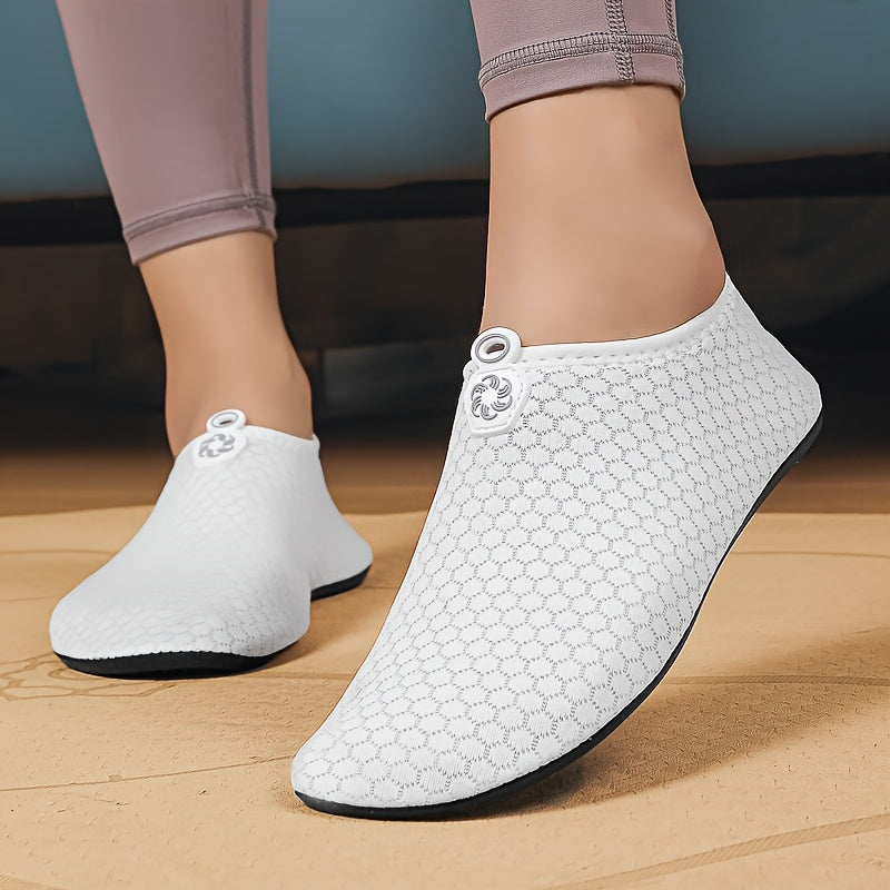 Calçado de praia, ideal para caminhadas, com sola plana antiderrapante, adequado para natação, surf, passeios de barco e pesca - perfeito para atividades na praia e em riachos, bem como aventuras ao ar livre.