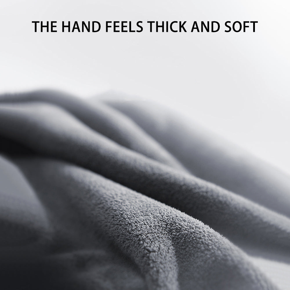 5/2pcs Luxury Microfiber Car Washing Towel, Soft Drying Cloth for Car Body with Double Layer of Thickened and Highly Absorbent Plush