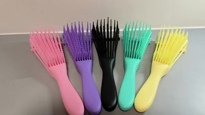 Detangling Hair Brush Massage Wet Hair Comb Detangler Hair Brush Wavy/Curly Wet/Dry/Oil/Thick Hair