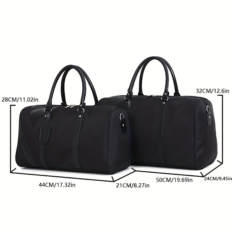 2 Color Options for Travel Bag Men's Tote Business Large Capacity Short Trip Luggage Pack Women's Single Shoulder Gym Bag Crossbody