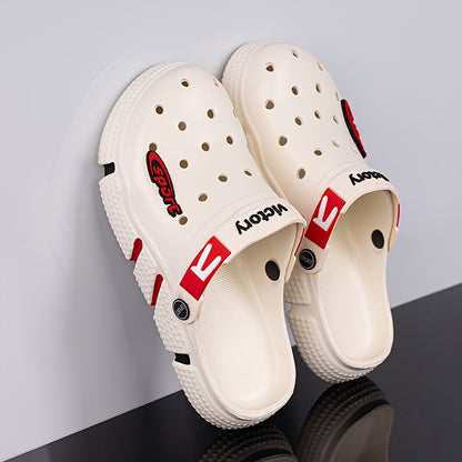 Sandálias leves em EVA para homem e mulher - Calçado de praia respirável para o verão com sola antiderrapante, design casual sem atacadores para uso exterior e casual, sandálias casuais | Calçado sem atacadores | Sandálias em EVA