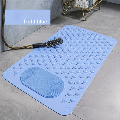 Available in 5 colors, bathroom anti-slip massage mat, hotel shower floor mat, toilet mat, shower bath rug, home massage pad