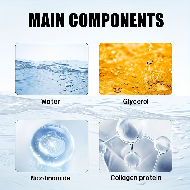 5pcs Instant lifting collagen white mask, moisturizing and moisturizing, keep the Light Beige hydrated and full, firm the Light Beige, make the Light Beige more firm and smooth, make the Light Beige look more beautiful and sh