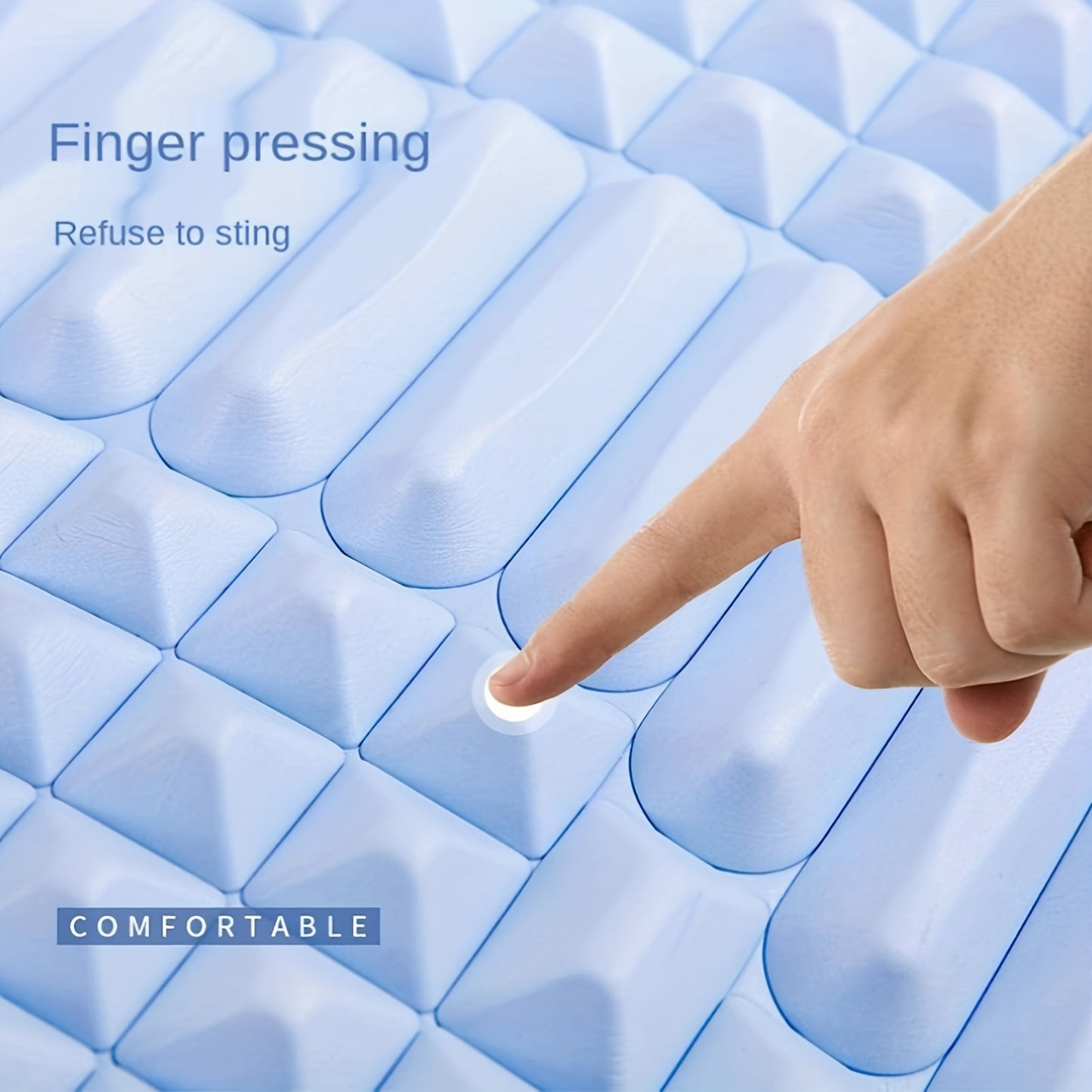 Portable Wolf Fang Back Massager Pad - Ergonomic Sit Cushion for Core Strength, Abdominal Training & Back, Portable Massage Pad with 6 Interchangeable Positions, Durable Cushion for Home Use