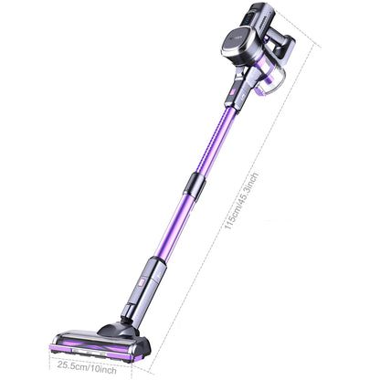 Free-Standing Vacuum Cleaner 28KPa, Lubluelu 202 Powerful Lightweight Cordless 6in 1 Stick Vacuum Cleaner for Carpet Floor Pet Hair, Christmas&Halloween Gifts, Vacuum Cleaner for Home, Cordless Vacuum Cleaner High Suction, Va