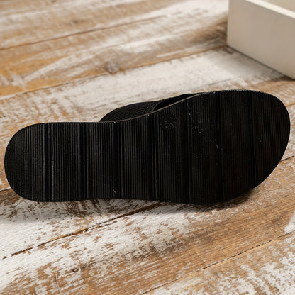 Sandálias de malha respirável para mulher - Confortáveis, com bico aberto e salto baixo, duráveis ​​e elegantes para uso casual, viagens e passeios na praia. Calçado de praia | Sandálias de bico aberto | Topo em malha respirável