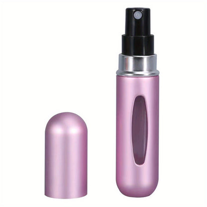 For Mini Portable Refillable Perfume Atomizer - Aluminum Mist Spray Bottle for Travel, Multi-Color Options, Fragrance-Free (Bubble-Free), Refillable Perfume Bottle|Compact Design|Aluminum Atomizer, Perfume Bottl