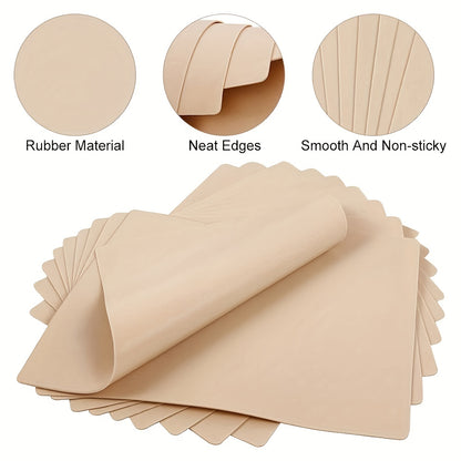 5pcs Blank Tattoo Practice Skin, Double Sides Microblading Practice Skin For Tattoo, Eyebrow, Lips Tattoo Kit Tattoo Supplies For Beginner & Experienced Tattoo Artist