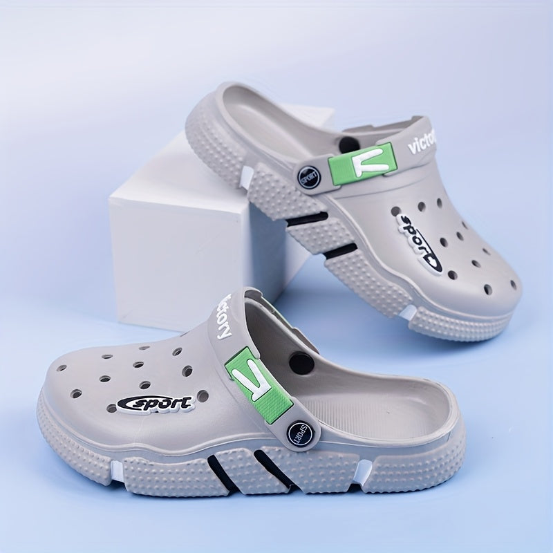 Sandálias leves em EVA para homem e mulher - Calçado de praia respirável para o verão com sola antiderrapante, design casual sem atacadores para uso exterior e casual, sandálias casuais | Calçado sem atacadores | Sandálias em EVA