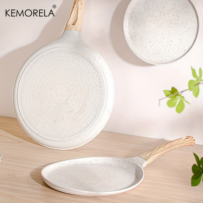 KEMORELA 1pc Medical Stone Crepe Pans, Griddle for Making Tortillas, Quesadillas, Faas, Pancakes, French Toast, for Induction Cooker, Cookware, Kitchen Utensils, Kitchen Gadgets, Kitchen Accessories, Home Kitchen Items