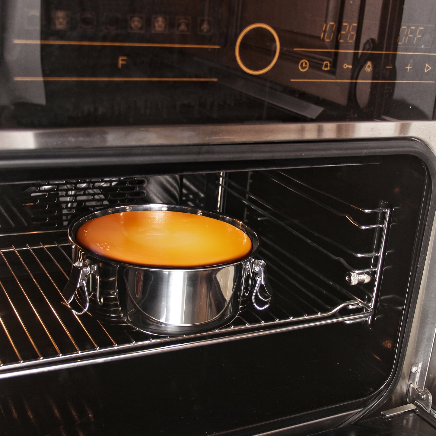 Stainless Steel Flan Pan, 63 Oz Flanera Mold Cooker For Baking, Compatible With Instant Pot 3 6 8qt, Custard Pan, Flan Dish With Lid, Tart Pan, Round Fluted Dish, Oven Safe.Cupcake & Pudding Baking!