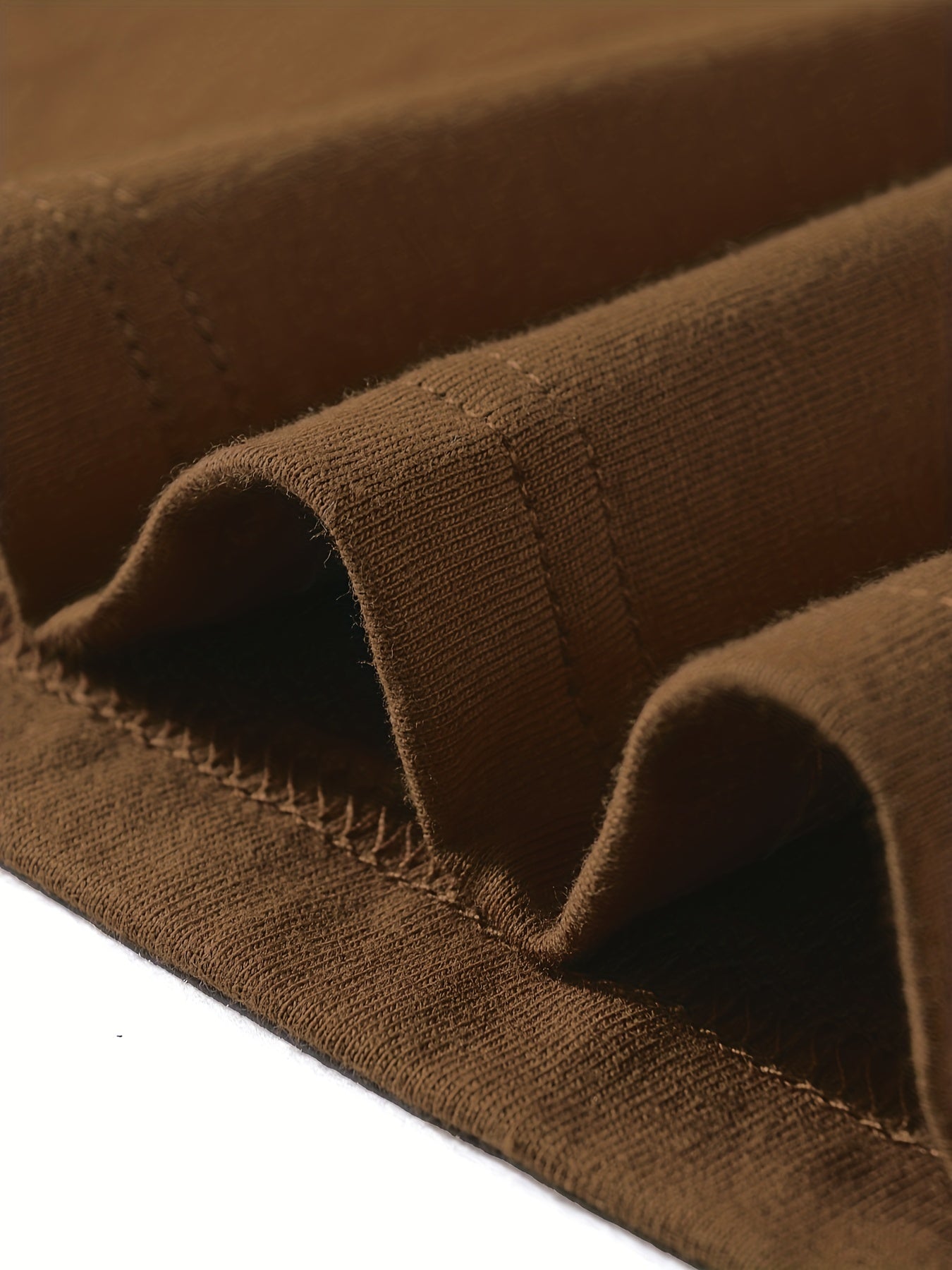 T-shirt infantil de cor sólida, blusa casual de manga curta, t-shirt infantil para o verão.