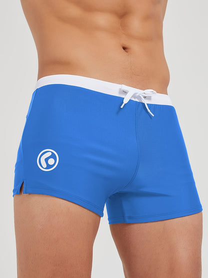 Drawstring Swimming Trunks New Swimwear Men's Briefs Sexy Sunga Hot Swimsuit Men's Swim Beach Shorts Summer