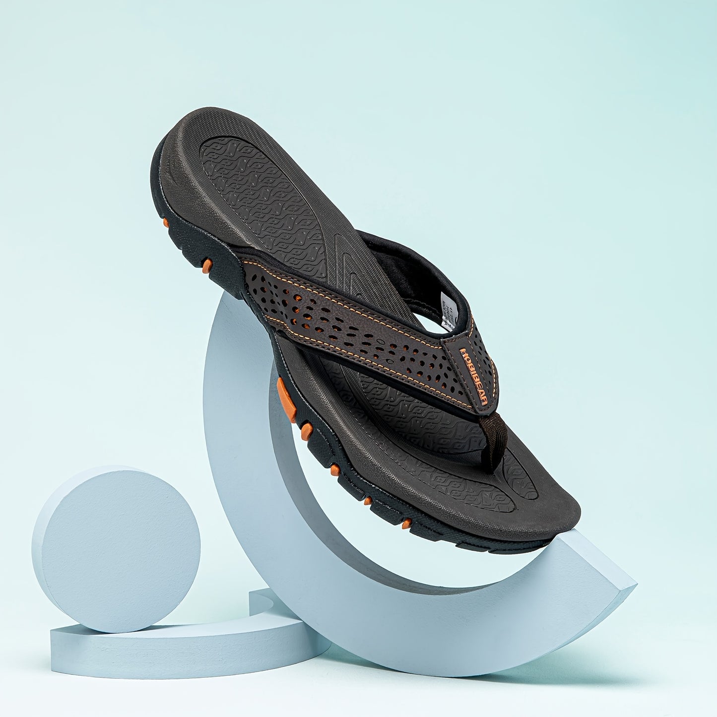 Sandálias retro sem atacadores para homem - Sola confortável em EVA, forro em tecido respirável, design de bico redondo para praia, caminhadas e uso casual - Calçado outdoor para todas as estações, sandálias com tiras