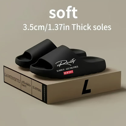 EVA Slip-On Sports Slippers - Indoor/Outdoor, with Arch Support and Cushioned Insole, Comfortable Casual Slides for Gym, Beach, Home Use - All-Season Fashionable Multi-Purpose Lightweight Durable EVA Material, Men'S Indoor Sl