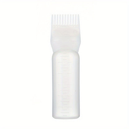 120ml Hair Dyeing Bottle with Comb Shampoo and Applicator Tool - Easy and Precise Hair Color Application