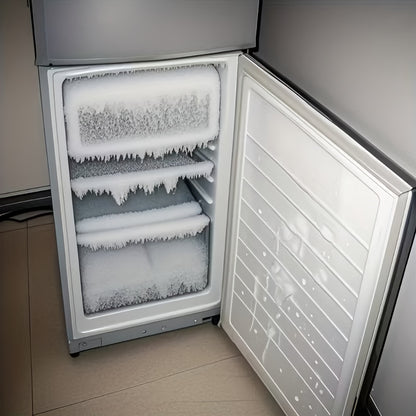 Refrigerator Defrosting and De-icing Agent — Fast Ice Melting and Anti-Freezing for Home Freezers and RV Freezing Equipment, Freezer Defrosting, Ice Melting Solution, Efficient Deicing, Quick Defrosting, Durable Container,