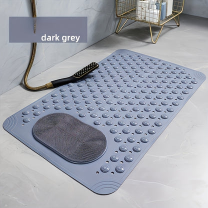 Available in 5 colors, bathroom anti-slip massage mat, hotel shower floor mat, toilet mat, shower bath rug, home massage pad