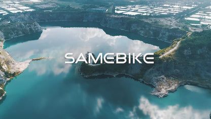 SAMEBIKE Folding Electric Bike | 26x1.95-inch Wear-resistant Tires | 48V 7.8AH Removable Battery | 250W Motor | Disc Brakes | LCD Smart Meter | 80-90km Range, Mountain Bike, Hill Miles E Bike, Folding E Bike, Electric Bike fo