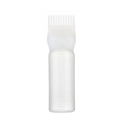 120ml Hair Dyeing Bottle with Comb Shampoo and Applicator Tool - Easy and Precise Hair Color Application