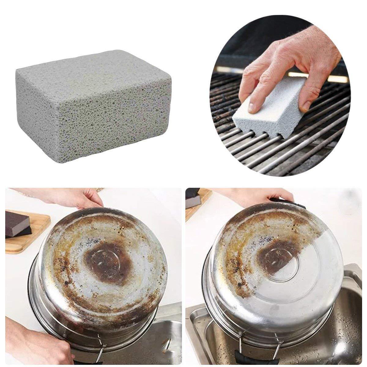 1pc BBQ Grill Grill Cleaning Brick Block Magic Stone Barbecue Cleaning Brush, Outdoor Camping Picnic, Cookware Barbecue Tool Accessories Cleaning Tools, Cleaning Accessories Kitchen Accessories