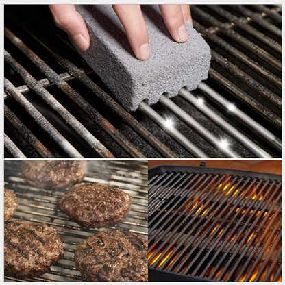 1pc BBQ Grill Grill Cleaning Brick Block Magic Stone Barbecue Cleaning Brush, Outdoor Camping Picnic, Cookware Barbecue Tool Accessories Cleaning Tools, Cleaning Accessories Kitchen Accessories