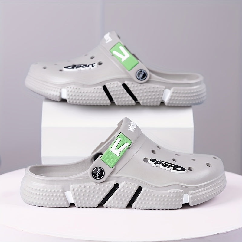 Sandálias leves em EVA para homem e mulher - Calçado de praia respirável para o verão com sola antiderrapante, design casual sem atacadores para uso exterior e casual, sandálias casuais | Calçado sem atacadores | Sandálias em EVA