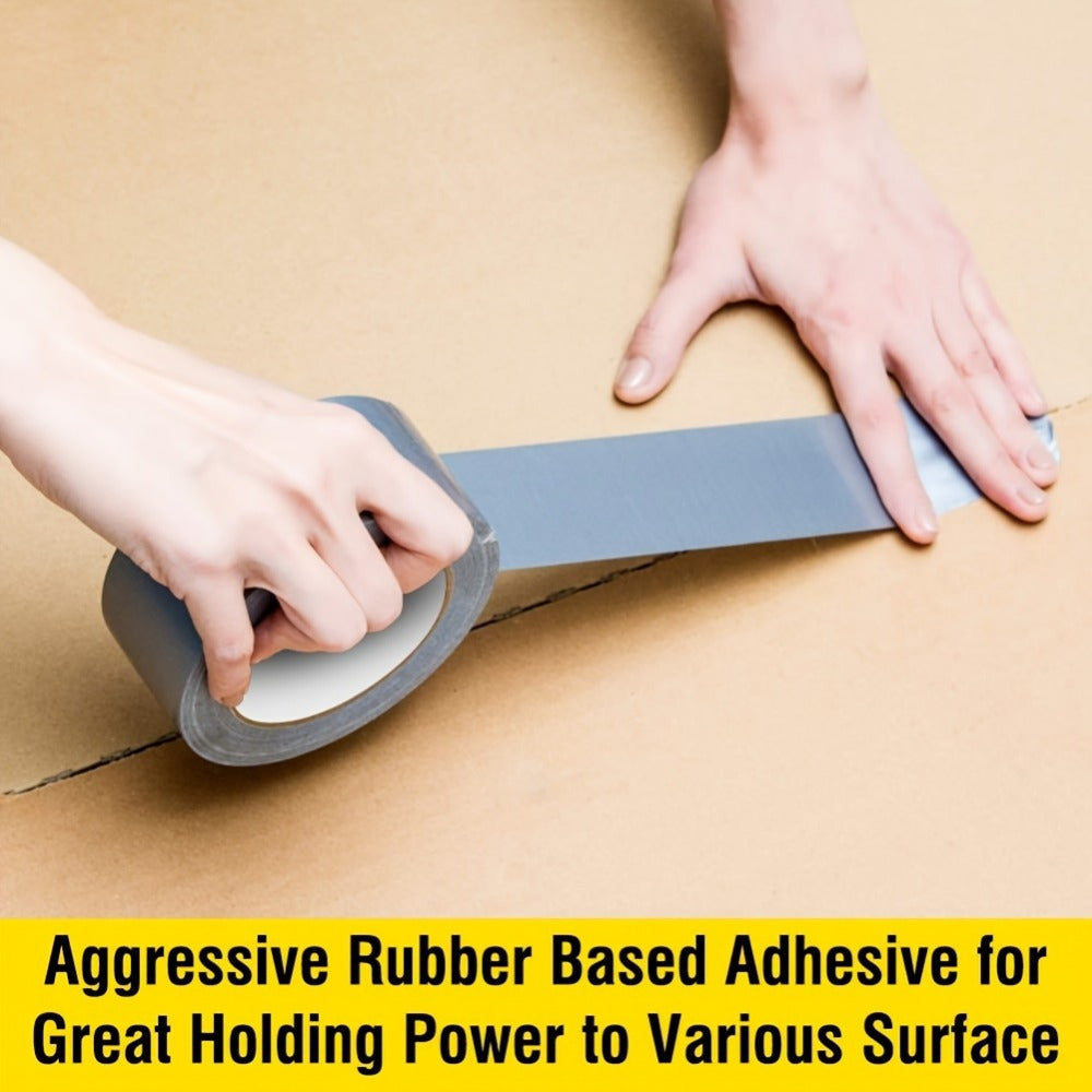 2roll Heavy-Duty Waterproof PVC Duct Tape - 10 Mil, Professional-Grade, Ideal for Multi-Purpose Repairs in Auto Shops, Restaurants &amp; Hotels (40mm X 10m)