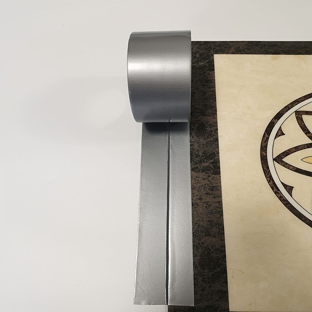 2roll Heavy-Duty Waterproof PVC Duct Tape - 10 Mil, Professional-Grade, Ideal for Multi-Purpose Repairs in Auto Shops, Restaurants &amp; Hotels (40mm X 10m)