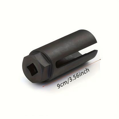 Universal Oxygen Sensor Socket Wrench - Pro-Grade Stainless Steel Removal Tool for O2 Sensors, Non-Damaging and Precise Fit