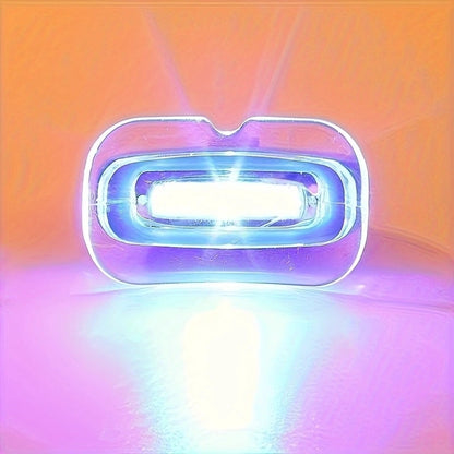 Led Teeth Whitening Lamp - Battery-Powered, Gel Compatible (Batteries Not Included)