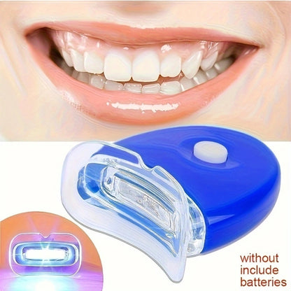 Led Teeth Whitening Lamp - Battery-Powered, Gel Compatible (Batteries Not Included)