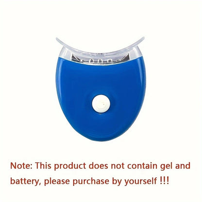 Led Teeth Whitening Lamp - Battery-Powered, Gel Compatible (Batteries Not Included)