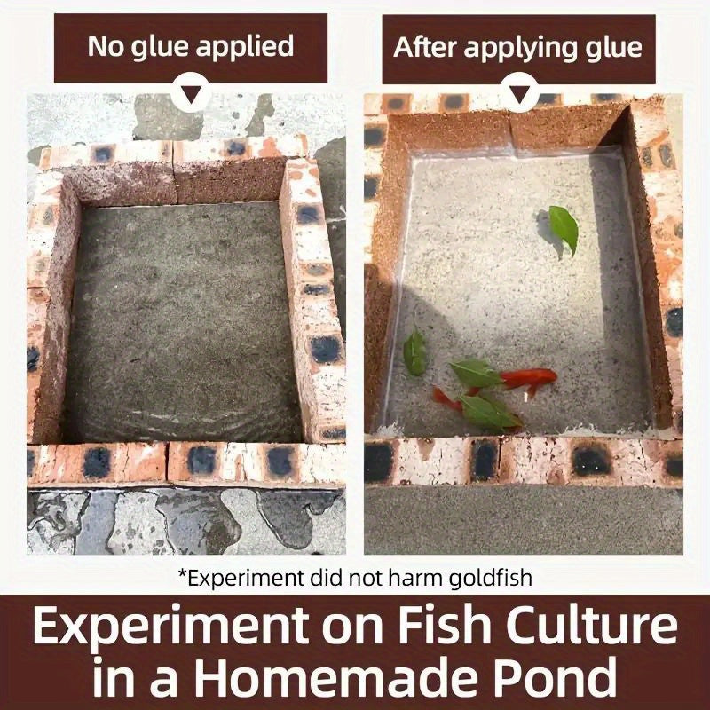 Adesivo SuperForte Impermeável - Reparação Rápida de Fugas em Azulejos, Seguro para Sanitas, Protetor de Tijolos Inodoro, Preenchimento Definitivo de Rachaduras - Solução Durável e Resistente à Água para Paredes Exteriores, 300g/10,6oz, Natal e Halloween