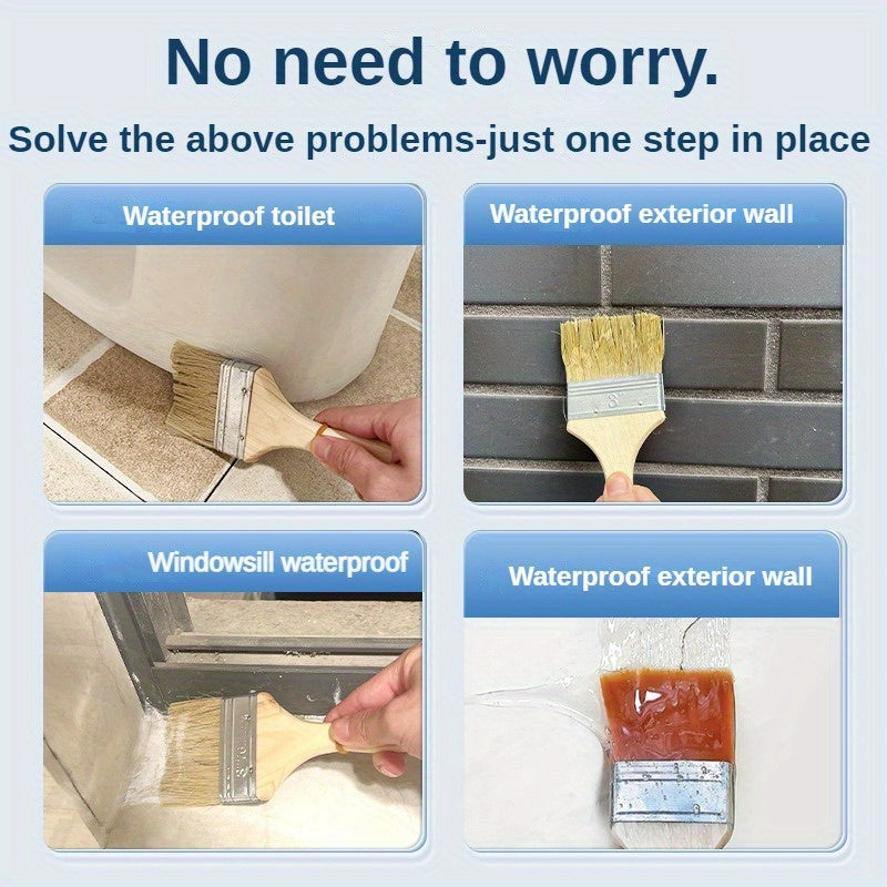 Adesivo SuperForte Impermeável - Reparação Rápida de Fugas em Azulejos, Seguro para Sanitas, Protetor de Tijolos Inodoro, Preenchimento Definitivo de Rachaduras - Solução Durável e Resistente à Água para Paredes Exteriores, 300g/10,6oz, Natal e Halloween