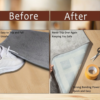 Heavy-Duty Double-Sided Tape with Super Strong Adhesion, Contains Fiberglass Mesh for Walls and Glass. Transparent Mounting Installation, Wall Mounting, Heavyduty Fastening, Invisible Mounting, Seamless Installation, Durable