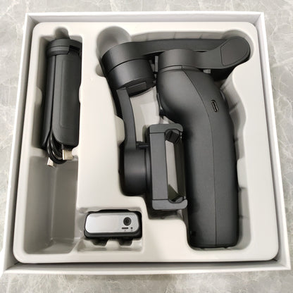 2024 New Magnetic AI Module Three-axis Anti-shake Video Stabilizer AI Tracking Module, Front Rear Tracking APP, Various Stimulating Gameplay Eighth-generation AI Face Tracking, Gesture Control Face Recognition Beauty Fill Light 3 Co