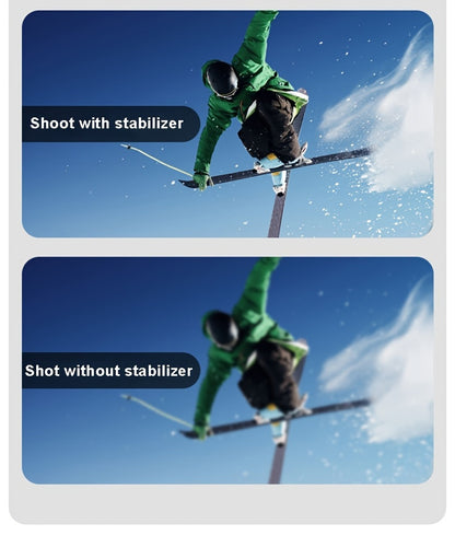 2024 New Magnetic AI Module Three-axis Anti-shake Video Stabilizer AI Tracking Module, Front Rear Tracking APP, Various Stimulating Gameplay Eighth-generation AI Face Tracking, Gesture Control Face Recognition Beauty Fill Light 3 Co