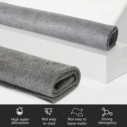 Magic Glass Cleaning Cloth - Multi-Purpose, Streak-Free Polyester Wipes for Windows, Mirrors, Cars, Kitchen & Bathroom - Thick, Nylon, 1pc/5pcs Piece