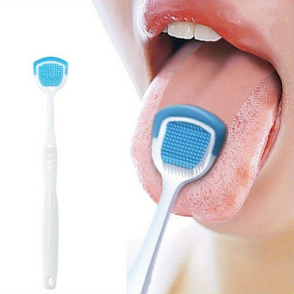 1Pc Tongue Cleaner Scraper - Unscented Oral Hygiene Tool for Fresh Breath and Improved Taste