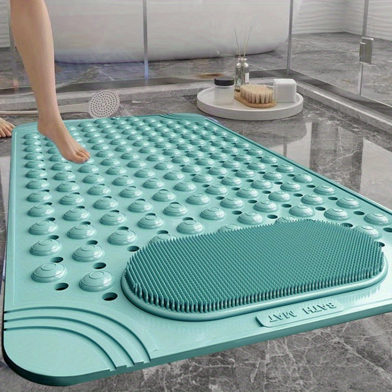 Available in 5 colors, bathroom anti-slip massage mat, hotel shower floor mat, toilet mat, shower bath rug, home massage pad