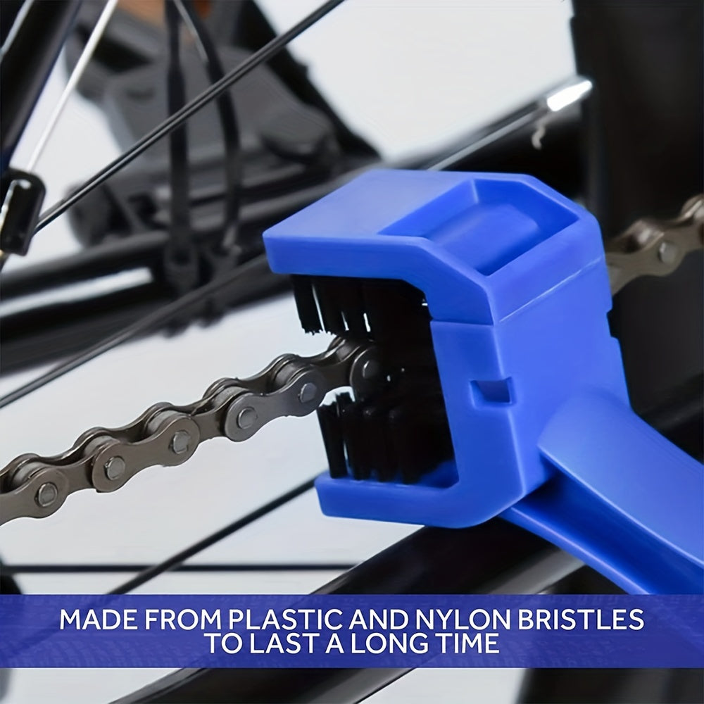 Portable Bicycle Chain Cleaner, Motorcycle Road Bike Chain Clean Brush, Bicycle Clean Tool Kit, Cycling Chain Cleaner Maintenance
