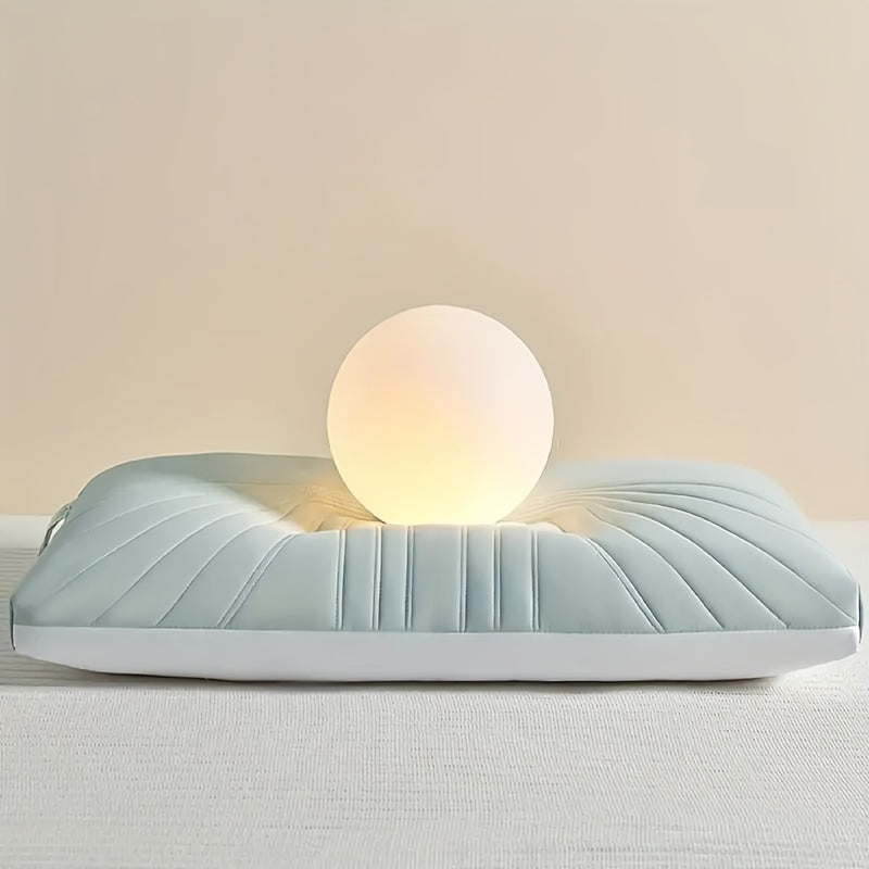 2pcs 3D cooling soft neck pillow, suitable for family living rooms, bedrooms, dormitories, hotels, travel, holiday gifts