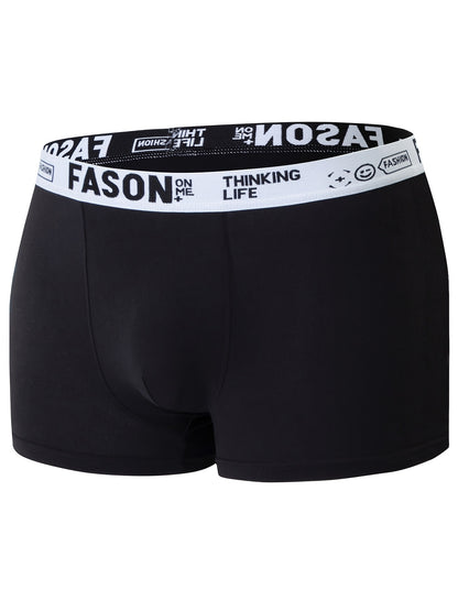 10-Pack Men's Underwear, Casual Boxer Briefs, Breathable and Comfortable Elastic Boxers, Athletic Shorts