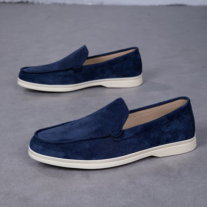 Sapatos Masculinos Slip-On – Estilo Casual e Formal com Palmilha Confortável