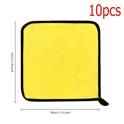 20/10 Microfiber Car Cleaning Towels, Car Wash Towels, Absorbent Dry Microfiber Cleaning Cloths, Car Wash Cleaning Cloths, Car Detailing - Father's Day Gift - Christmas - Halloween - Holiday Gifts