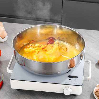 Large Stainless Steel Mixing Bowl with Lid - Rust-Resistant, Deep & Wide for Dough Kneading, Pasta Making, Vegetable Washing, Soups | Modern Kitchen Essential, Kitchen Essentials And Supplies