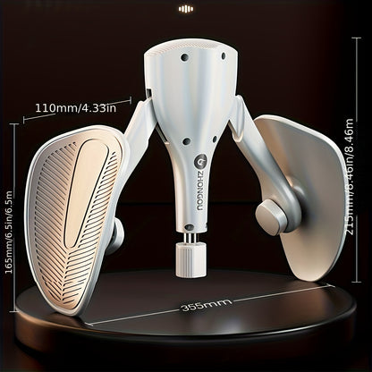 [2024 New Premium Version] Adjustable Kegel Exerciser for Men, Pelvic Floor Muscle Rehabilitation Trainer, Inner Thigh Exercise Equipment, Pilates for Home Workout, Hips Exercise Under the Table, with Band, for Men Women